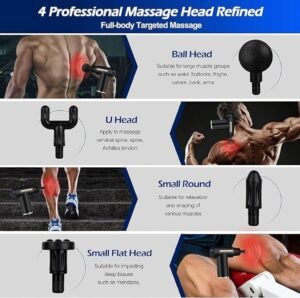 Massage Gun for Pain Relief, Muscle Relaxation