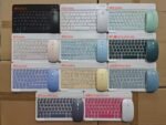 Portable Wireless Bluetooth Keyboard and Mouse