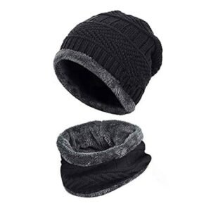Winter Woolen Hat and Scarf Neck