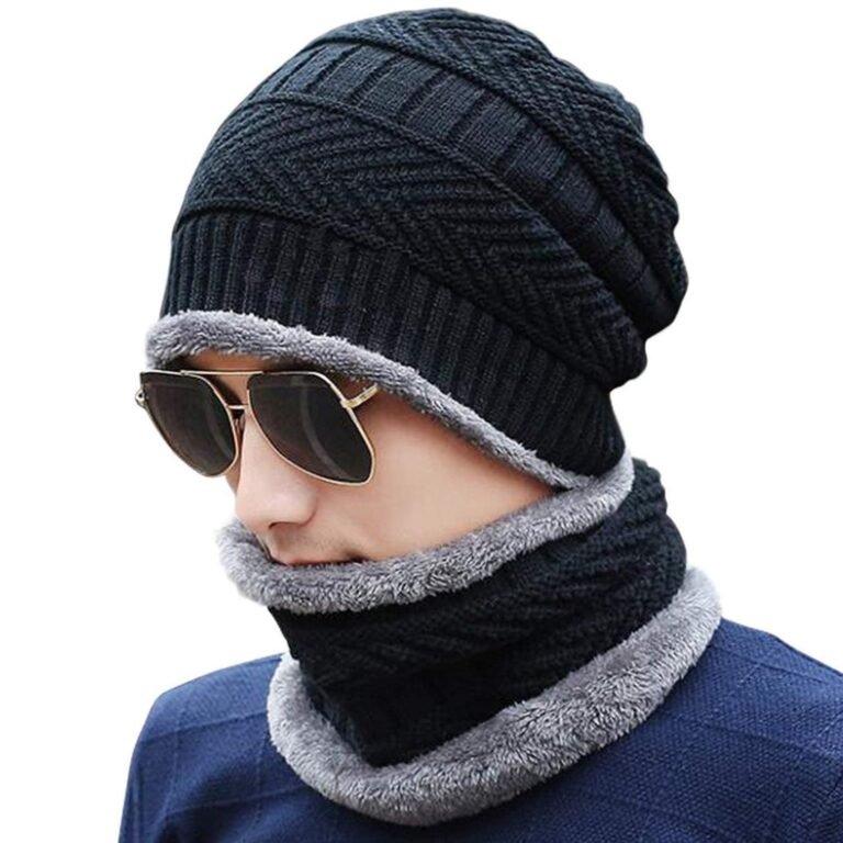 Winter Woolen Hat and Scarf Neck