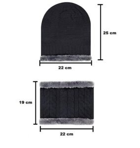 Winter Woolen Hat and Scarf Neck
