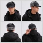 Winter Woolen Cap with Face Mask
